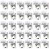 30 Pcs Mounting Brace, Fixing Pegs Supports with Suction Cup,