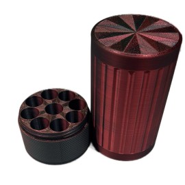 Unbranded V2 Peptide Injection Pen Holder – 9 Slot Secure | Stylish | Space-Savin