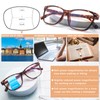 BONCAMOR Progressive Multifocus Reading Glasses for Men Women Blue Light