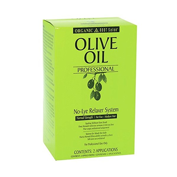 Organic Root Stimulator Pro Olive No-Lye Kit, Normal
