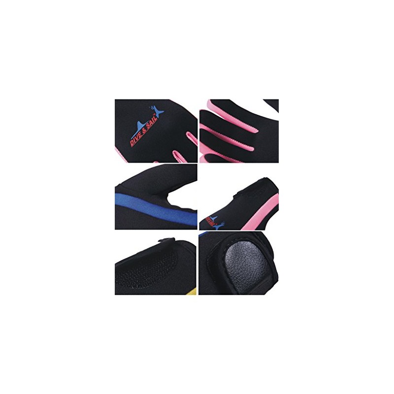 Cokar Neoprene Gloves 1.5 mm Neoprene Gloves Diving Snorkelling Elastic