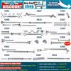 Muzata 30Pack 1/8" Swage Lag Screws Left & Right Cable