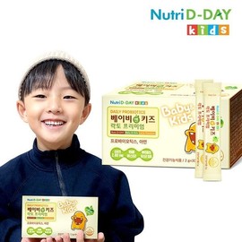 NutriD-Day 뉴트리디데이 베이비 앤 키즈 락토 프리미엄 유산균 (30일분) NutriDday Baby and Kids Lactobacillus Premium (30-Day Supply)