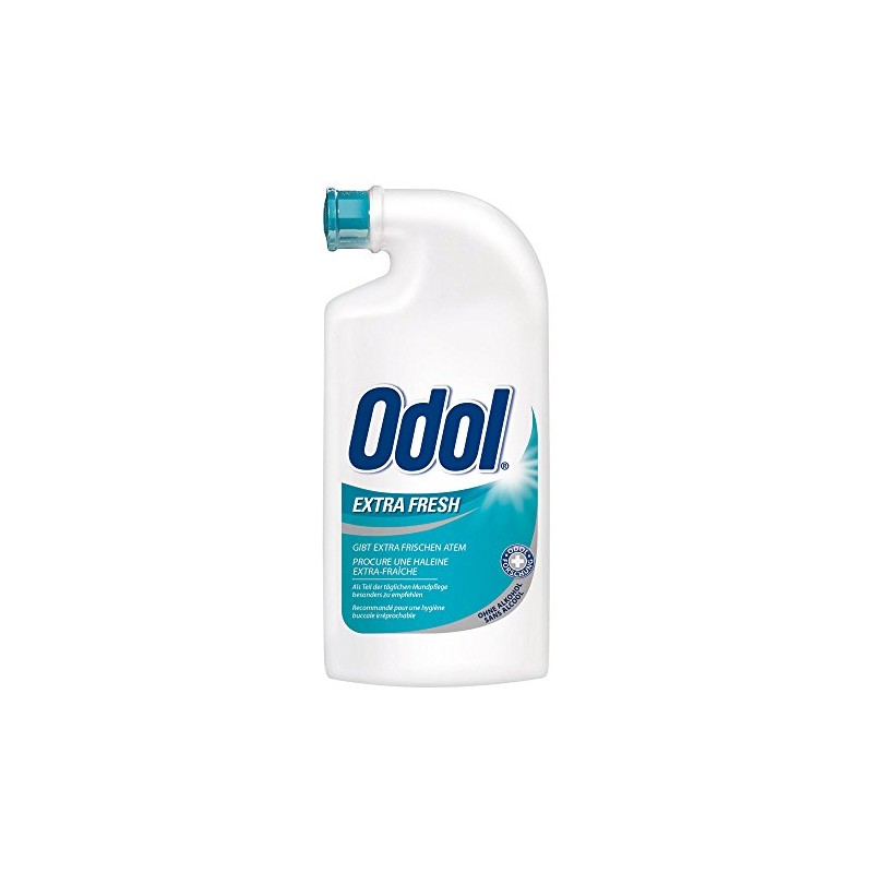 ODOL Extra Fresh - Concentrated Mouthwash (125ml / 4.25oz.ceramic bottle)