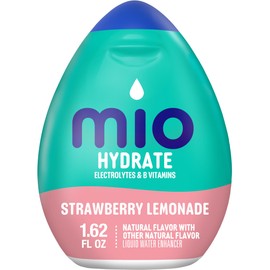 mio Hydrate Strawberry Lemonade Flavored with other natural flavor Liquid Water Enhancer, 1.62 fl oz Bottle