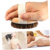 IWOWHERO Handheld Body Brush Massager for Cellulite and Soft Bristle