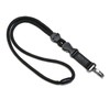 GOVO T3 Lanyard,Durable Round Cord,Metal Hook,Breakaway Buckle,Safety Breakaway, Black, 19