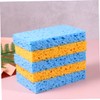 Healeved 16pcs Cellulose Sponge Cleaning Tools Refill Sponges Sink Scrubber