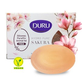 [Duru] Vegan Hydro Pure Soap 106g - Cherry Blossom, 106g, 1 pack / [두루] 비건 하이드로 퓨어 비누106g - 체리블로썸, 106g, 1개입