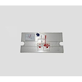 SANIT 01.952.00.0000 Hinge Plate (for Flush-Mounted Cisterns, Large Inspection Opening, Accessories Actuator Plate) White