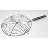 Tabakh Stainless Steel Round Papar Roast and Toast Strainer, Papad