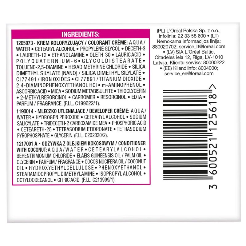 L'Oréal Paris Casting Crème Gloss 500 Hair Colour - Light