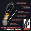 Digital Meat Thermometer for Cooking, Biison Wireless Instant Read Meat