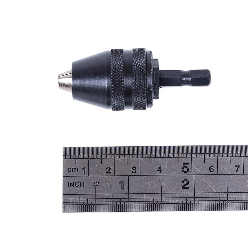 AUTOTOOLHOME 1/4-inch Hex Shank Keyless Drill Chuck for impact driver