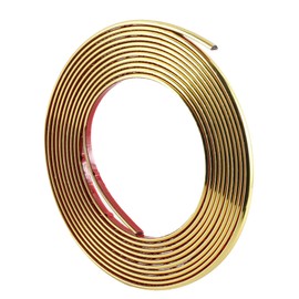 Gaahing 32.8FT Peel and Stick Molding & Wall Trim, Flexible Self-Adhesive Decorative Strip for Tile, Mirror, Ceiling, Floor, Panel, Cabinet