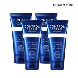 Chamzone Control Cream Self Massage 150ml x 4 / 참존 콘트롤 크림 셀프 마사지 150ml 4개