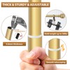 KAMANINA 1 Inch Double Curtain Rods for Windows 72 to