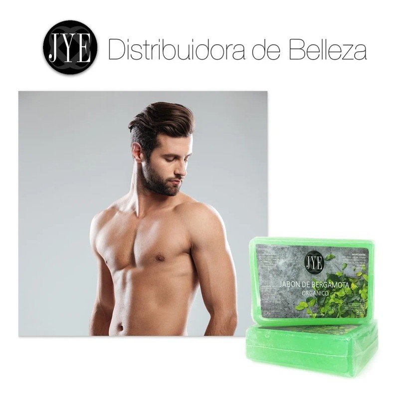 Kit Jye Crecimiento Barba Y Cabello 3 Litros Bergamota+jabon