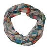 beybey® Retro Women's Silk Loop Scarf Madly Beautiful and Very