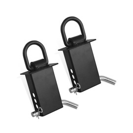 JOYOKYOPK Heavy Duty D Ring Stake Pocket 5400 Lbs. Load Limit Steak Pocket D Rings Fit for Flatbeds Flated Trucks and Trailers with Standard 2" x 4" Stake Pockets(2 PACK)