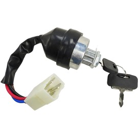 XYZIL Starter Ignition Switch w/Key 3699692M92 for Massey Ferguson 365 375 383 390 394 394 396 398 399 4225 4235 4240 4245 4255 4260 4265 4270 4325 4335 4345 4355 4360 4370 5340 5365 4290 Tractor