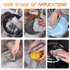 Guiqulai 15Pcs Wire Mesh Cleaning Cloths Dishwashing Rags Non-Scratch Kitchen