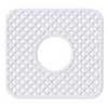 2 Pack Silicone Sink Protector for Kitchen Sink, Trellis Pattern
