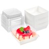 Kucoele 50 Pack Small Charcuterie Boxes with Clear Lids, 4