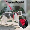 Plutus Pet Adjustable Cat Harness and Leash Set, Quick Release,