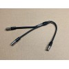 Shure MLA TA4F splitter cable para ponerle doble Micrófono Shure