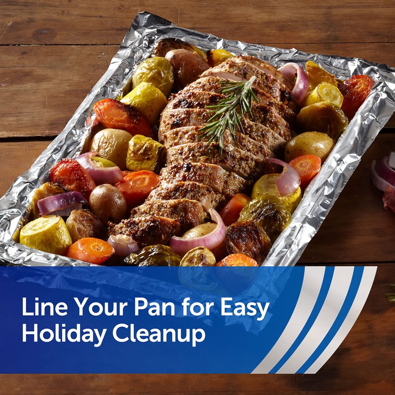 Reynolds Wrap Everyday Strength Aluminum Foil Roll, Freezer Safe and