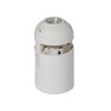 B&P Lamp® Medium Base White Keyless Phenolic Quick Connect Socket