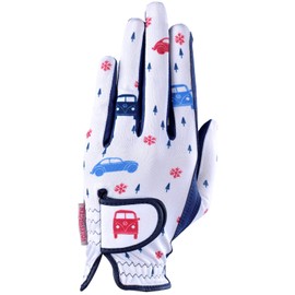 LEZAX VWGL-9055 Volkswagen Golf Glove Ambidextrous Ladies Navy M