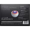 Majesty MAJESTY 4 Piece Golf Balls, Platinum X PLATINUM X