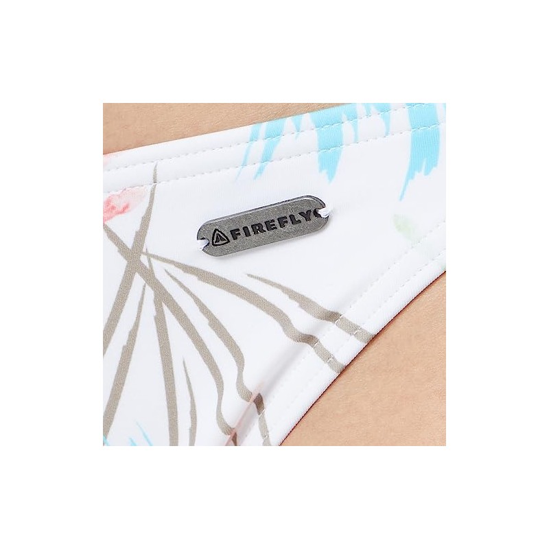 Firefly Women's Rosa Bikini Bottoms, White/Flower, 8