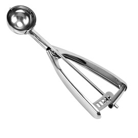 ( 50) - Small Cookie Scoop, 1.5 Tbsp/ 25ml, 1.6 inch/ 40 MM Ball, 18/8 Stainless Steel Small Ice Cream Scoop, Secondary Polishing