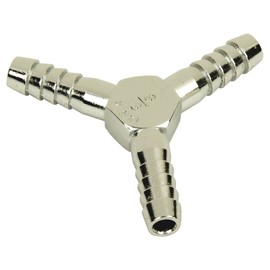 SK11 H11 AT-12 Triple Joint for Rubber and Urethane Hoses, 0.4 inch (11 mm) Hoses