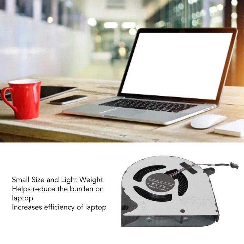 CPU GPU Cooling Fan Replacement Laptop Internal Cooling Fan for