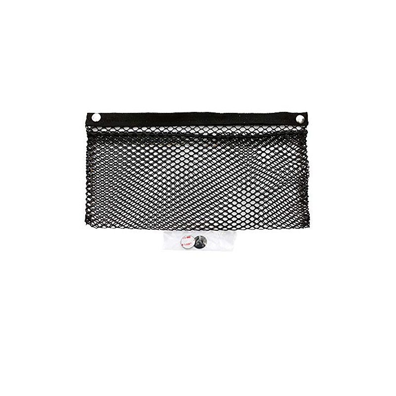 ObeCo OBPR-815-BLACKMSSD Mesh Pocket - 8" x 15", Black