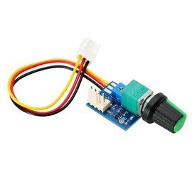 AYWHP 1 PCS PWM Fan Speed Controller,2 Pin Ports,DC 0-12V 1 Draht 4P PC CPU 1 Kanäle Lüfter Fan Speed Controller regler schalter PWM lüftersteuerung für PC Gehäuse