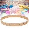 Solid Wooden Knitting Machine Manual DIY 21cm Wall Hanging Circular