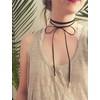 BetterJonny 43pcs Classic Stretch Colorful Choker Necklace Black Velvet Gothic