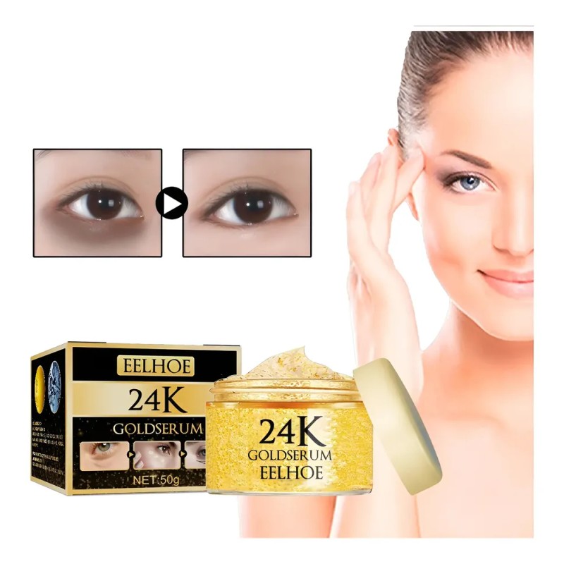Ee Serum Oro 24k Antiarrugas, Colageno, Aclarante Piel Ojos