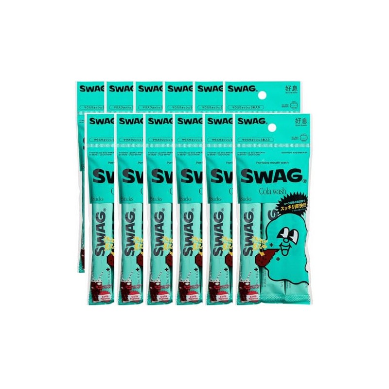 Swag Cola Wash Cola Flavor Mouth Wash (60 Pack)