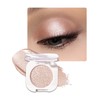 Enfuntins Single Shimmer Eyeshadow, High Pigment, Crease-Proof & Buildable, Long-Lasting