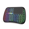 Mini Wireless QWERTY Full Keyboard Touchpad Mouse Combo | Colorful