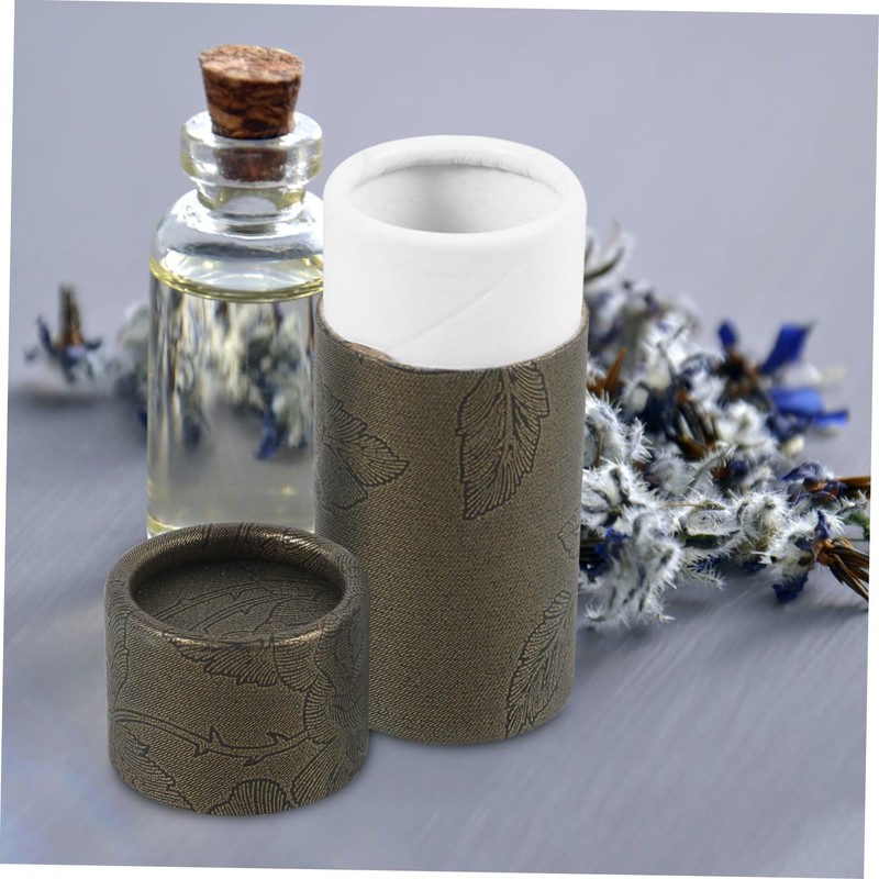 GLEAVI Oil Dispenser Storage Essential Oil Box Cardboard Tube Packaging