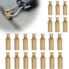 20 Brass Pool Cover Anchors for Concrete and Paved Surfaces Universal Size