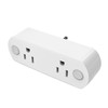 Wifi Smart Socket 2 in 1 Independent Sub Control Switch