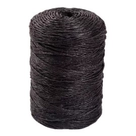Naliplastic 4 Pzas Rollo Rafia Negra C/8 Gruesa (4 Kg) Facturamos